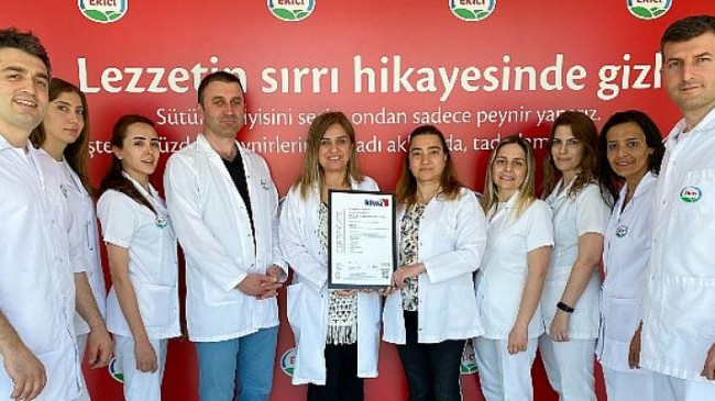 Ekici, Türkiye’nin BRCGS’in AA+ sertifikasını alan ilk süt ürünleri markası oldu