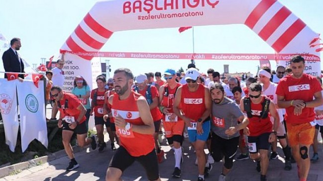 Büyük Taarruz’un 100. Yılında İlk Ultra Maraton Heyecanı Afyon’dan Başladı