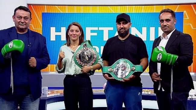 Dünya Şampiyonu Serdar Avcı ve WBC Gümüş Kemer sahibi Seren Ay Çetin D Smart’a konuk oldu