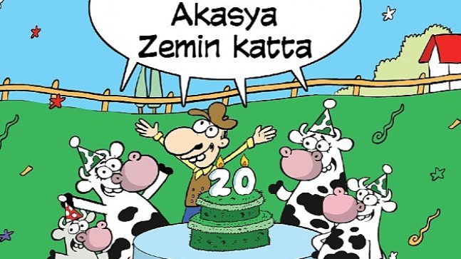 Sütaş Çiftliği Karikatürleri Sergisi,   18-24 Nisan tarihleri arasında Akasya'da