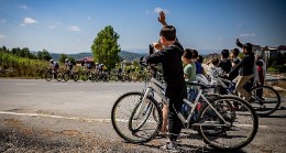 Uluslararası 100. Yıl Cumhuriyet Bisiklet Turu'nun 3. Etabı sona erdi