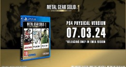METAL GEAR SOLID: MASTER COLLECTION Vol.1, PlayStation®4 Fiziksel Sürümü, 7 Mart'ta Piyasaya Çıkıyor