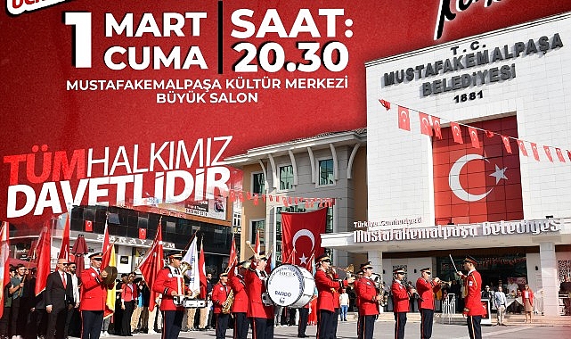 Mustafakemalpaşa Belediyesi Bando ve Kent Orkestrası'nın yetenekli müzisyenleri, geniş repertuarlarıyla