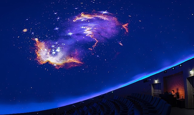 Karşıyaka Belediyesi tarafından kente kazandırılan planetaryumda astronomi sohbetleri gerçekleştirilecek.