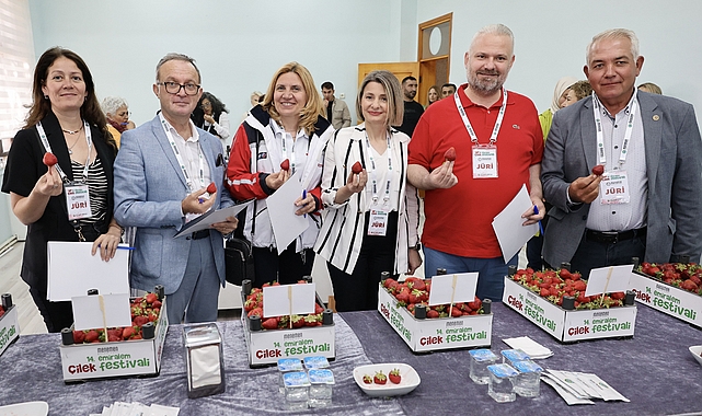 Menemen'de bu yıl 14. kez gerçekleştirilen Emiralem Çilek Festivali, yüz binlerce ziyaretçinin buluşma noktası oldu