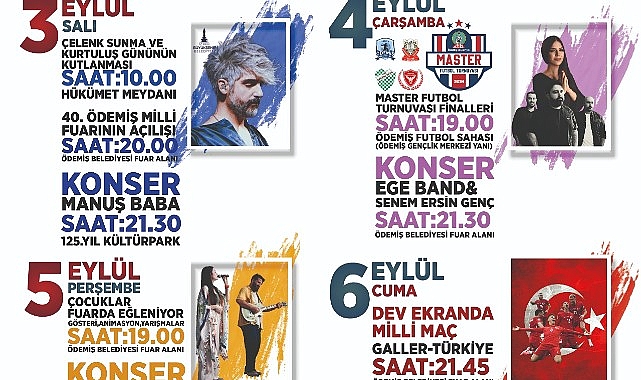 Ödemiş’in düşman işgalinden kurtuluşunun 102’inci yılı, Ödemiş Belediyesi tarafından düzenlenecek