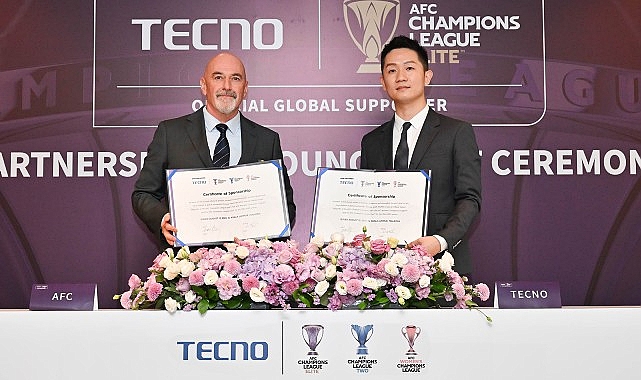 TECNO, Asya Futbol Konfederasyonu’nun Kulüp Yarışmalarının Resmi Küresel Destekçisi Olarak Asya Futbol Topluluğunun Durdurulamaz Ruhunu Destekliyor