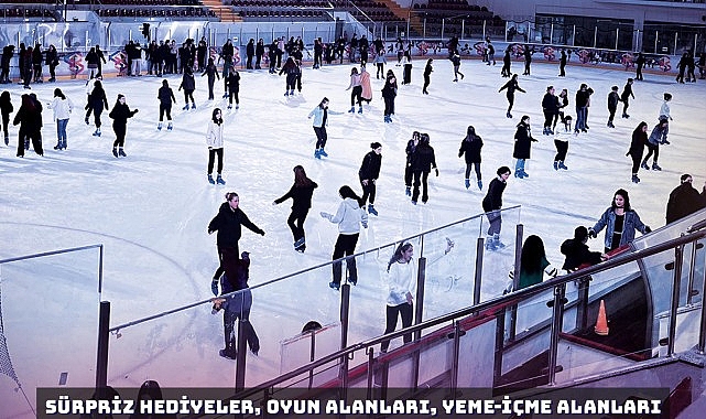 Buz Sporları Salonu Sevgililer Günü’ne hazırlanıyor ”Haydi Buza Sevdiğinle Gel”