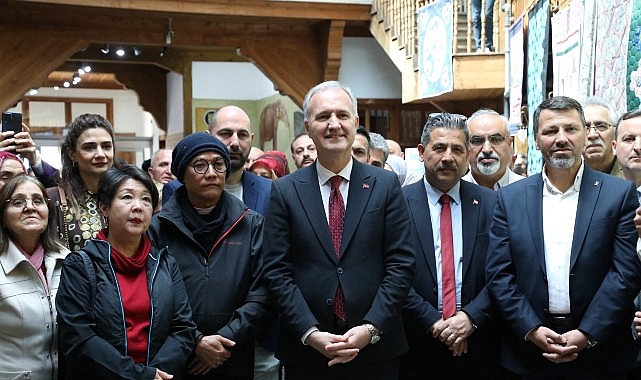 İnegöllü patchwork sanatçısı Ayfer Çakal’ın hazırladığı “Kırkyama Kırk Köprü” isimli