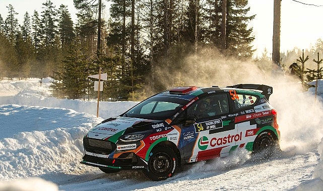 2025 Dünya Ralli Şampiyonası’na iddialı bir giriş yapan Castrol Ford