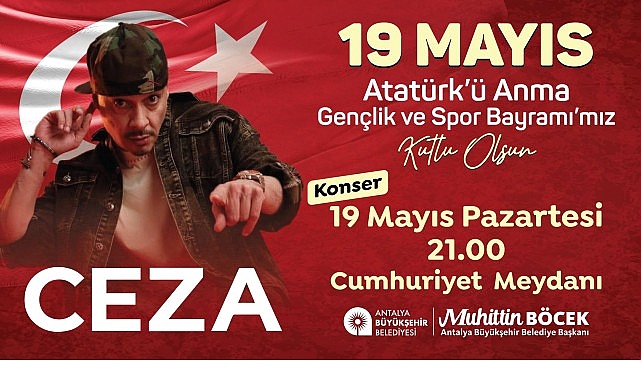 Antalya Büyükşehir Belediyesi 19 Mayıs Atatürk’ü Anma Gençlik ve Spor