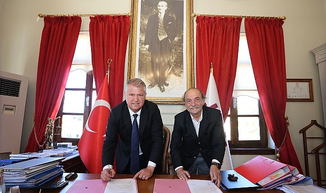 Urla Belediyesi ile Balıklıova Köyü Tarımsal Kalkınma Kooperatifi arasında imzalanan