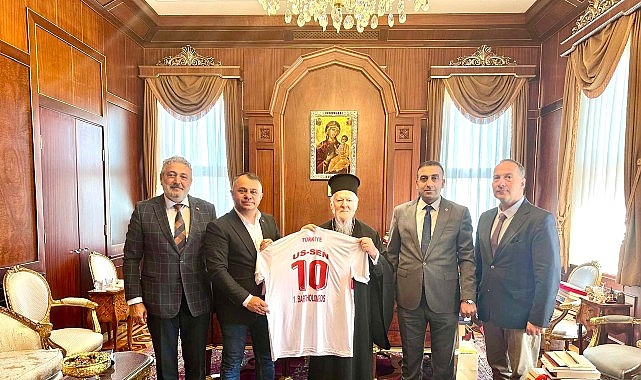 Uluslararası Sporcu Sendikası (US-SEN) Genel Başkanı Bekir Ayaz, beraberinde Başkan
