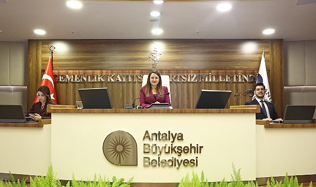 Antalya Büyükşehir Belediyesi Mayıs ayı devam meclisi toplantısında, Antalya Büyükşehir
