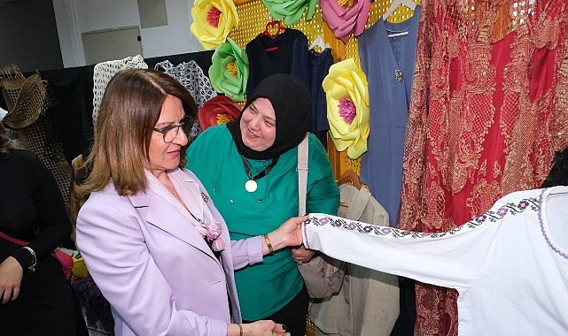 Nilüfer Belediyesi Çalı ve Çocuk Akademisi katılımcısı kadınlar, dönem boyunca
