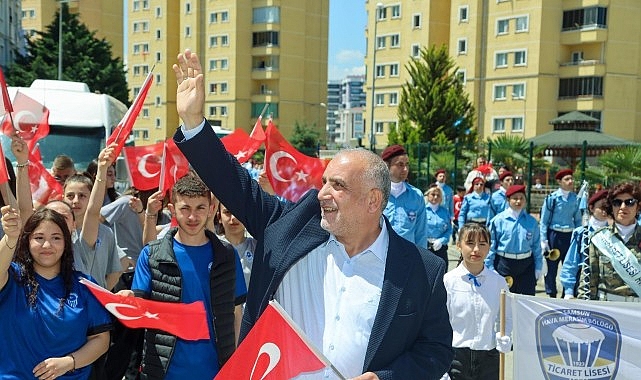 Canik Belediyesi'nin ilçede gerçekleştirdiği 19 Mayıs Atatürk'ü Anma, Gençlik ve