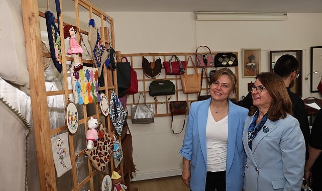 NİLSEM’de eğitim alan kadınlar, yıl boyunca edindikleri becerileri sergiyle görücüye