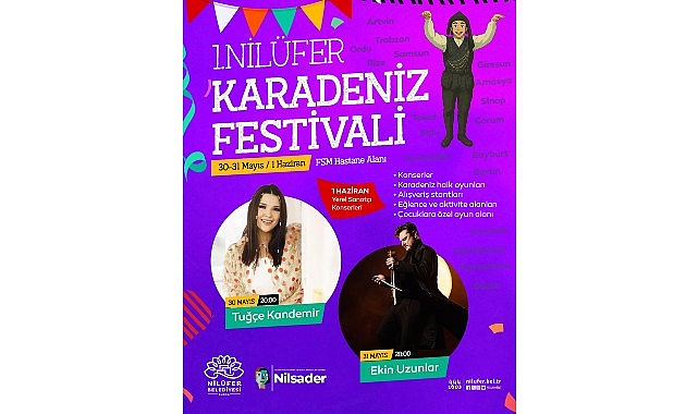 Nilüfer Belediyesi, Karadeniz kültürünü Bursa’da yaşatacak.