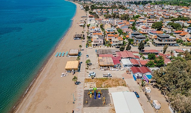 Seferihisar Belediyesi, İzmir’in en uzun sahil şeridine sahip Ürkmez’e denize
