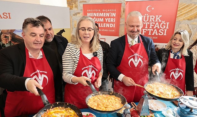 Menemen Menemeni’nin coğrafi işaret alması sonrası, Menemen’de Türk Mutfağı Haftası