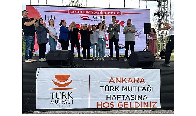 Türk Mutfağı Haftası kapsamında düzenlenen "Yılın Gastronomi İlçesi"  yarışmasında