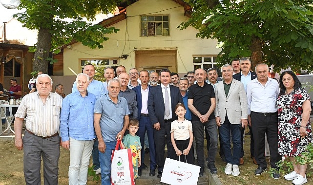   Osmangazi Belediye Başkanı Erkan Aydın, Alacahırka Mahallesi tarafında kentsel