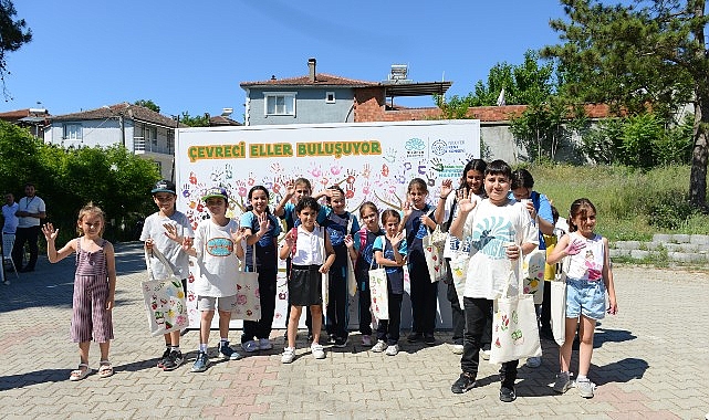 Nilüfer Belediyesi’nin “Çevreci Eller Buluşuyor” sloganıyla Konaklı Kadın ve Çocuk