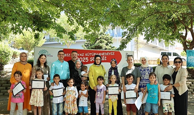Nilüfer Belediyesi’nin 14’üncüsünü düzenlediği “Biz Bu Yaz Kütüphanedeyiz” etkinliği ebeveyn