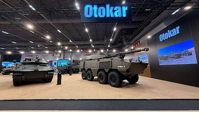 Türkiye'nin kara araçları ürün grubu ihracat lideri Otokar, 22-27 Temmuz