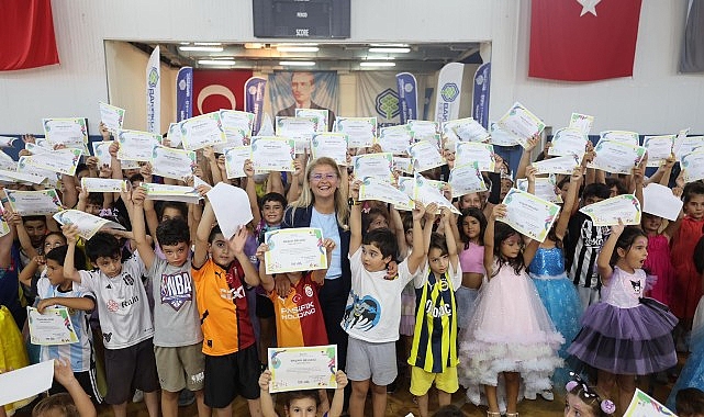 Bakırköy Belediyesi’nin 6-15 yaş arası 744 öğrenciyi ücretsiz bir şekilde 8 farklı