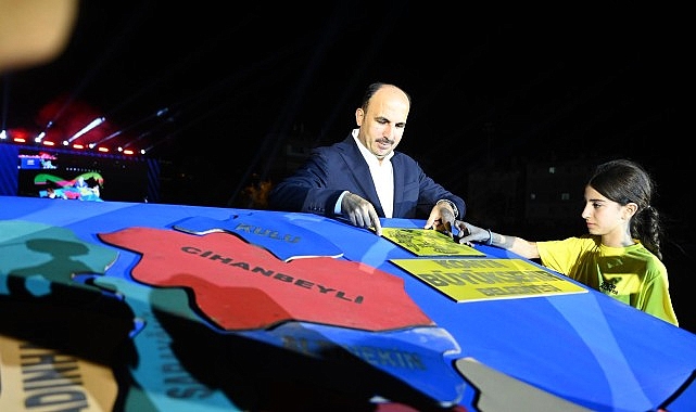 Konya Büyükşehir Belediyesi’nin 28 ilçede yürüttüğü Yaz Spor Okulları’na katılan