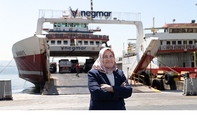 “Genel Müdür Aynur Rona liderliğinde, modern feribotlar, tren feribotu ve