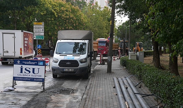 Kocaeli Büyükşehir Belediyesi İSU Genel Müdürlüğü, kent genelinde altyapı yatırımlarına