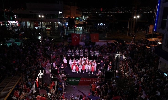 Karşıyaka Belediyesi tarafından 30 Ağustos Zafer Bayramı’nın 103.