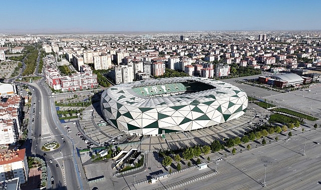Konya Büyükşehir Belediyesi, stadyumun 7 Eylül Pazar günü Konya’da oynanacak