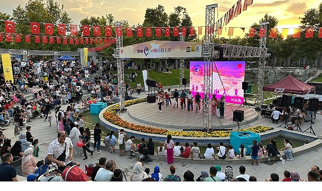 Konya Büyükşehir Belediyesi tarafından yaz akşamlarında çocuklara unutulmaz anlar yaşatmak