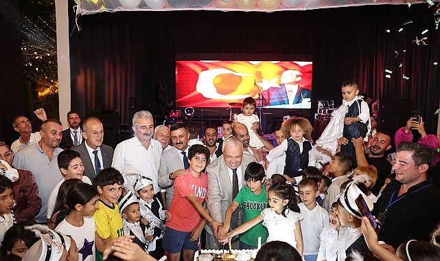 Nilüfer Belediyesi’nin bu yıl 21’incisini düzenlediği Geleneksel Sünnet Şöleni’nde sünnet