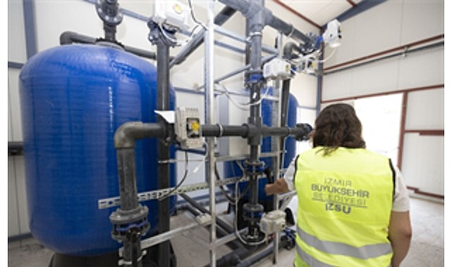 İzmir Büyükşehir Belediyesi İZSU Genel Müdürlüğü, Ödemiş Sekiköy Mahallesi’ni sağlıklı