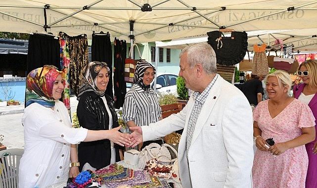 Osmangazi Belediyesi, kadınların üretim ve ekonomiye katılımını teşvik etmek amacıyla