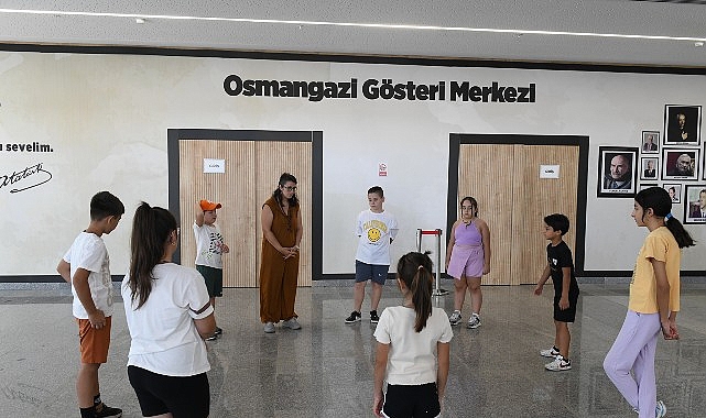 Osmangazi Belediyesi, yaz tatilinde minik öğrencilerin gelişimine katkı sunmak amacıyla