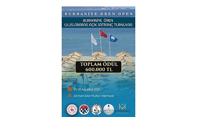 Burhaniye Belediyesi ve Türkiye Satranç Federasyonu iş birliği ile Burhaniye’de