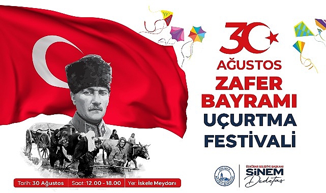 Üsküdar Belediyesi, 30 Ağustos Zafer Bayramı’nı büyük bir coşkuyla kutlamaya