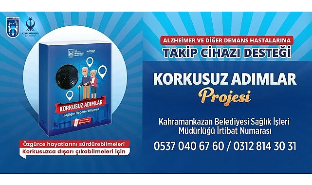 Ankara Büyükşehir Belediyesi ile Kahramankazan Belediyesi iş birliğiyle, Alzheimer ve