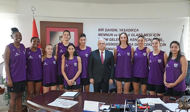 Türkiye Kadınlar Basketbol Ligi’nde mücadele eden ve ilçemizi başarıyla temsil