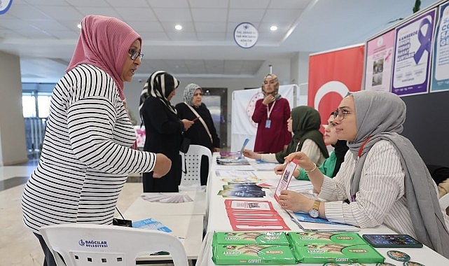 Bağcılar Belediyesi, İlçe Sağlık Müdürlüğü ve Yeşilay tarafından Halk Sağlığı
