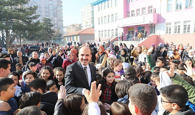 Konya Büyükşehir Belediyesi, 31 ilçedeki ilkokul, ortaokul ve lise öğrencilerine