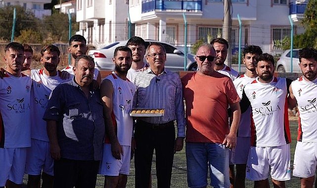 Ayvalık Belediye Başkanı Mesut Ergin, yeni sezona hazırlıklarını sürdüren, Süper