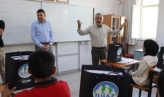Çankırı Ilgaz ilçesinde Belediye Başkanı Mehmed Öztürk’ün eğitim destekleri devam