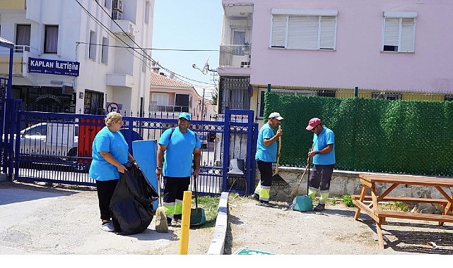 Çeşme Belediyesi, 2025-2026 eğitim-öğretim yılının başlamasına günler kala ilçedeki tüm okulları kapsayan