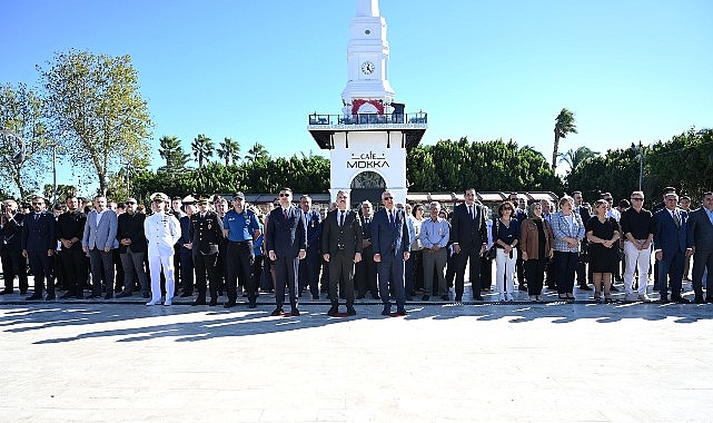 Kemer'de Gaziler Günü dolayısı ile tören düzenlendi.